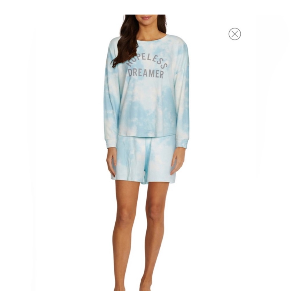 NWT Wildfox Intimates Hopeless Dreamer 2 piece pajama set size Small